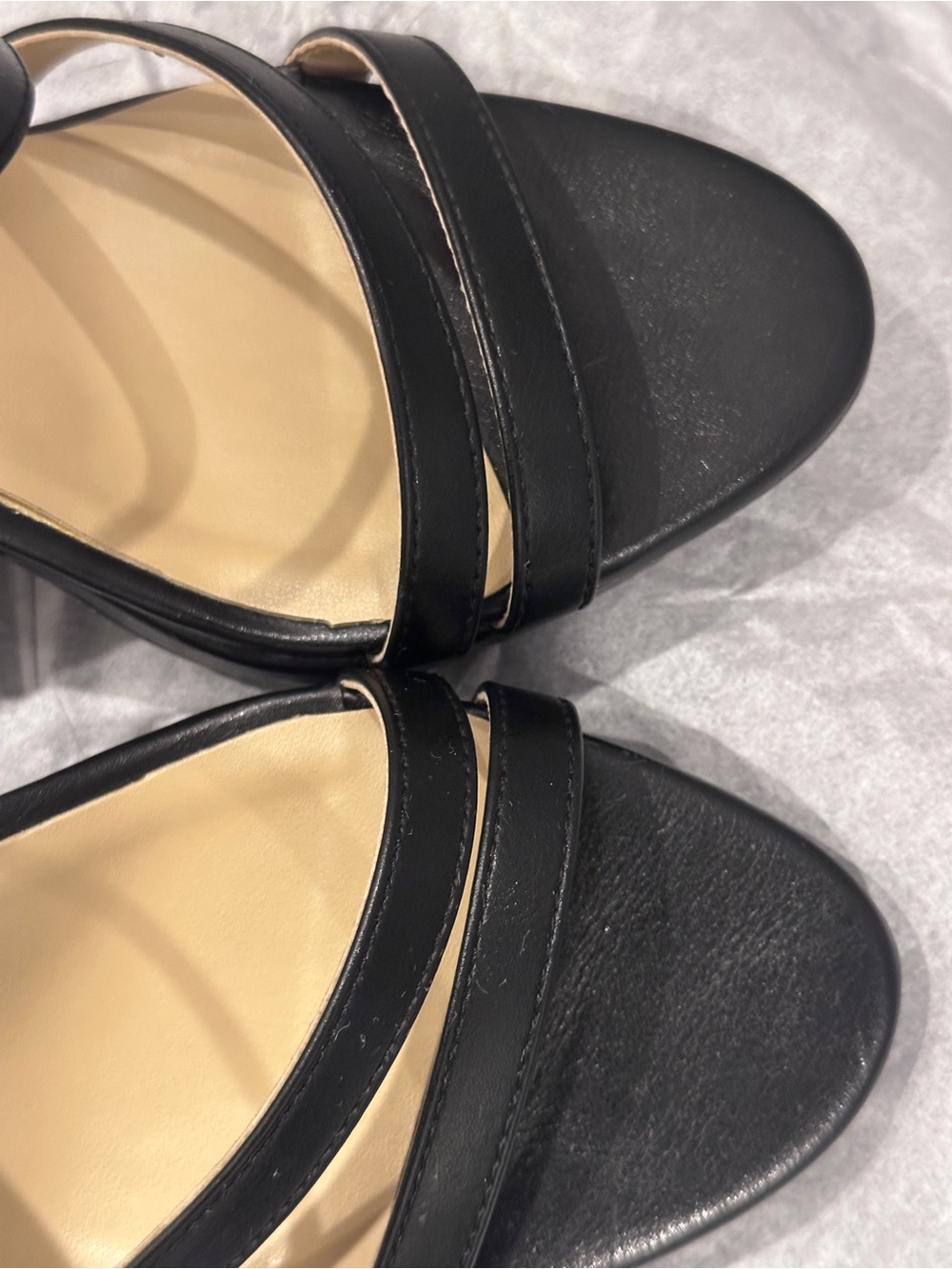 Naturalizer Black Strappy Heeled Sandals - Picture 5 of 12